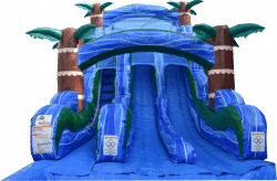 Blue Hurricane Double Slide